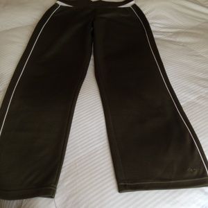 Workout pants in Olive Green + White - Small 4/6